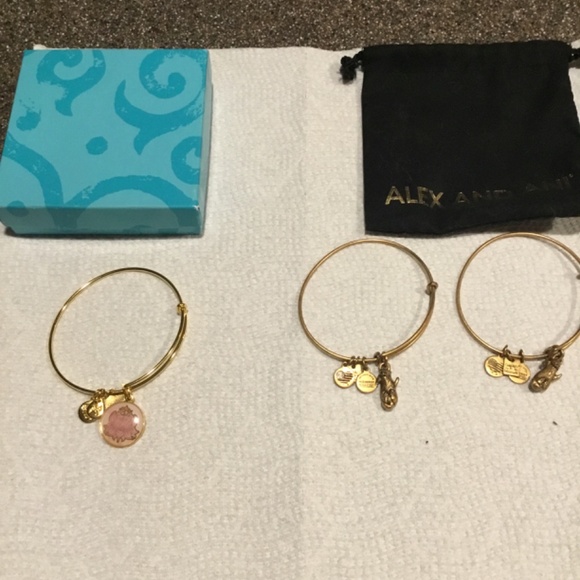8-Alex & Ani Bracelets - Picture 2 of 7
